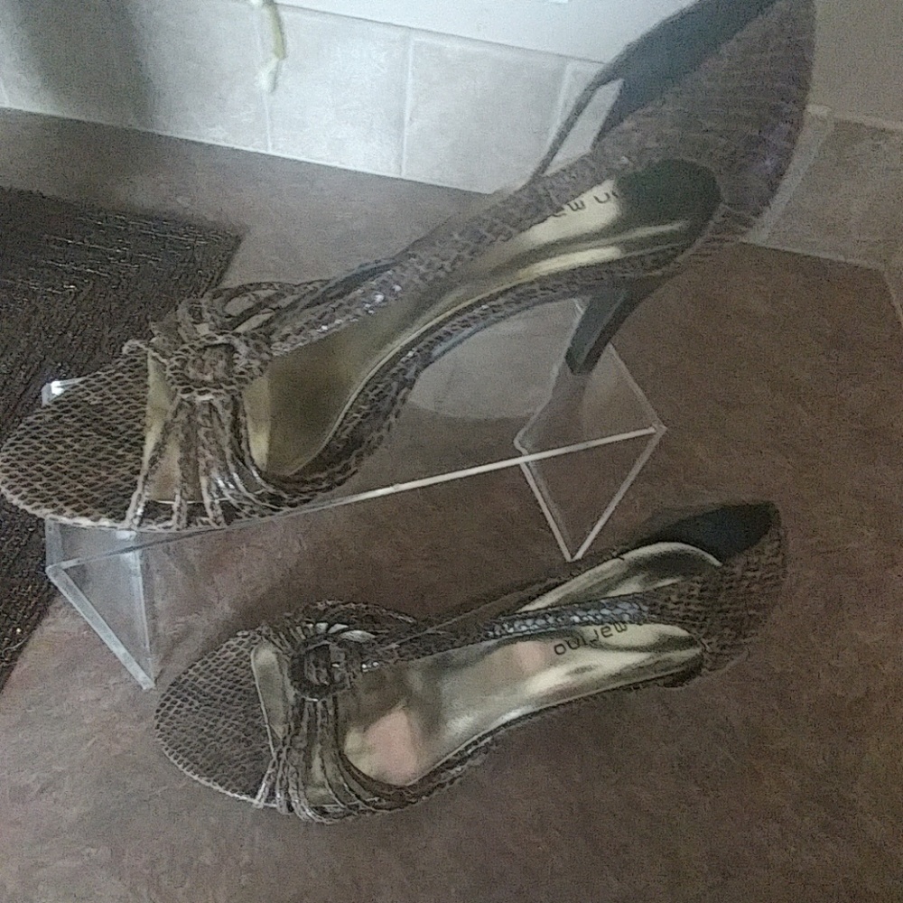 Ann Marino strappy High Heels